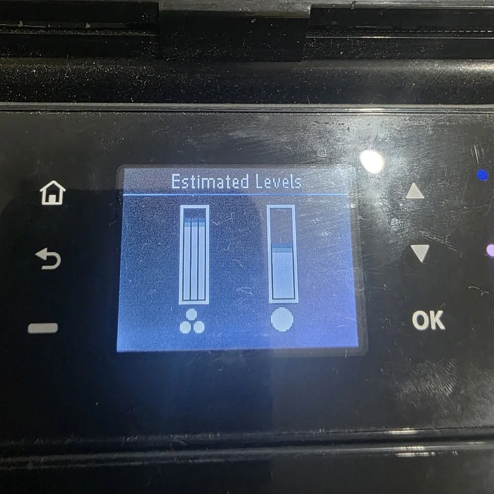 HP OfficeJet 200 Mobile Color Inkjet Printer Power Cord And Ink Works Tested